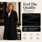 Women's Double Breasted Long Trench Coat