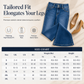 ✨👖Women's High Waisted Flare Jeans Stretch Denim Slim Fit Pants with Double Button Waist✨𝘉𝘶𝘺 𝘢𝘯𝘺 2 𝘢𝘯𝘥 𝘨𝘦𝘵 𝘢𝘯 𝘦𝘹𝘵𝘳𝘢 8% 𝘥𝘪𝘴𝘤𝘰𝘶𝘯𝘵