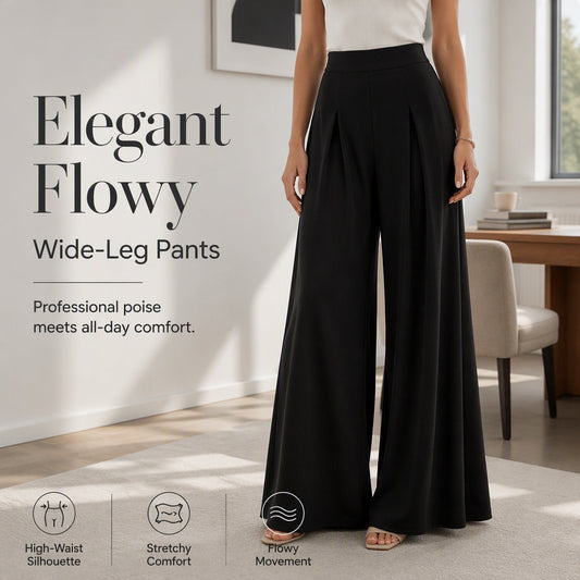 ✨👖Women’s Flowy High-Waist Wide-Leg Pants✨𝘉𝘶𝘺 𝘢𝘯𝘺 2 𝘢𝘯𝘥 𝘨𝘦𝘵 𝘢𝘯 𝘦𝘹𝘵𝘳𝘢 8% 𝘥𝘪𝘴𝘤𝘰𝘶𝘯𝘵