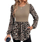 👚✨Women's Leopard Print Long Sleeve Top✨𝘉𝘶𝘺 𝘢𝘯𝘺 2 𝘢𝘯𝘥 𝘨𝘦𝘵 𝘢𝘯 𝘦𝘹𝘵𝘳𝘢 8% 𝘥𝘪𝘴𝘤𝘰𝘶𝘯𝘵