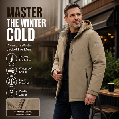 ✨Men's Winter Warm Waterproof Hooded Jacket✨𝘉𝘶𝘺 𝘢𝘯𝘺 2 𝘢𝘯𝘥 𝘨𝘦𝘵 𝘢𝘯 𝘦𝘹𝘵𝘳𝘢 8% 𝘥𝘪𝘴𝘤𝘰𝘶𝘯𝘵