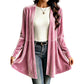 👚✨Women's Velvet Open Front Cardigan✨𝘉𝘶𝘺 𝘢𝘯𝘺 2 𝘢𝘯𝘥 𝘨𝘦𝘵 𝘢𝘯 𝘦𝘹𝘵𝘳𝘢 8% 𝘥𝘪𝘴𝘤𝘰𝘶𝘯𝘵