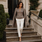 👚✨Women's Elegant Ribbed Knit Top with Metal Buckle✨𝘉𝘶𝘺 𝘢𝘯𝘺 2 𝘢𝘯𝘥 𝘨𝘦𝘵 𝘢𝘯 𝘦𝘹𝘵𝘳𝘢 8% 𝘥𝘪𝘴𝘤𝘰𝘶𝘯𝘵