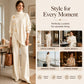 👗✨Women's Elegant Turtleneck Sweater & Wide-Leg Pants Set✨𝘉𝘶𝘺 𝘢𝘯𝘺 2 𝘢𝘯𝘥 𝘨𝘦𝘵 𝘢𝘯 𝘦𝘹𝘵𝘳𝘢 8% 𝘥𝘪𝘴𝘤𝘰𝘶𝘯𝘵