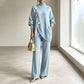 👗✨Women's Elegant Turtleneck Sweater & Wide-Leg Pants Set✨𝘉𝘶𝘺 𝘢𝘯𝘺 2 𝘢𝘯𝘥 𝘨𝘦𝘵 𝘢𝘯 𝘦𝘹𝘵𝘳𝘢 8% 𝘥𝘪𝘴𝘤𝘰𝘶𝘯𝘵