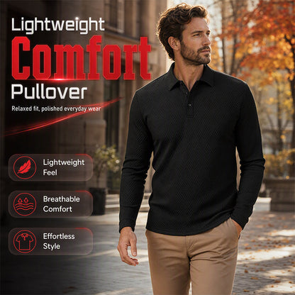 ⏳ Limited Time 50% Off! 💥Men's Textured Long Sleeve Lightweight Sweatshirt✨𝘉𝘶𝘺 𝘢𝘯𝘺 2 𝘢𝘯𝘥 𝘨𝘦𝘵 𝘢𝘯 𝘦𝘹𝘵𝘳𝘢 8% 𝘥𝘪𝘴𝘤𝘰𝘶𝘯𝘵