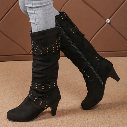 💎Women's Faux Suede Slouchy Knee High Boots✨𝘉𝘶𝘺 𝘢𝘯𝘺 2 𝘢𝘯𝘥 𝘨𝘦𝘵 𝘢𝘯 𝘦𝘹𝘵𝘳𝘢 8% 𝘥𝘪𝘴𝘤𝘰𝘶𝘯𝘵