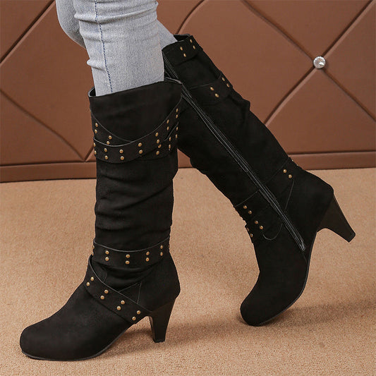 💎Women's Faux Suede Slouchy Knee High Boots✨𝘉𝘶𝘺 𝘢𝘯𝘺 2 𝘢𝘯𝘥 𝘨𝘦𝘵 𝘢𝘯 𝘦𝘹𝘵𝘳𝘢 8% 𝘥𝘪𝘴𝘤𝘰𝘶𝘯𝘵