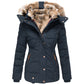 Women's Slim-Fit Hooded Padded Jacket