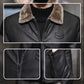 🧥 Plush-Lined Warmth, Refined Leather-Look Style | Men's Zip Jacket✨𝘉𝘶𝘺 𝘢𝘯𝘺 2 𝘢𝘯𝘥 𝘨𝘦𝘵 𝘢𝘯 𝘦𝘹𝘵𝘳𝘢 8% 𝘥𝘪𝘴𝘤𝘰𝘶𝘯𝘵