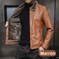 🧥 Plush-Lined Warmth, Refined Leather-Look Style | Men's Zip Jacket✨𝘉𝘶𝘺 𝘢𝘯𝘺 2 𝘢𝘯𝘥 𝘨𝘦𝘵 𝘢𝘯 𝘦𝘹𝘵𝘳𝘢 8% 𝘥𝘪𝘴𝘤𝘰𝘶𝘯𝘵