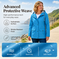 👚✨Women's Outdoor Waterproof Windproof Jacket✨𝘉𝘶𝘺 𝘢𝘯𝘺 2 𝘢𝘯𝘥 𝘨𝘦𝘵 𝘢𝘯 𝘦𝘹𝘵𝘳𝘢 8% 𝘥𝘪𝘴𝘤𝘰𝘶𝘯𝘵
