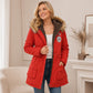 🧥 Cozy Coverage, Easy Movement | Women's Warm-Lined Hooded Parka Jacket