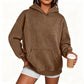 Unisex Casual Oversized Acid Wash Hoodie