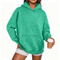 Unisex Casual Oversized Acid Wash Hoodie