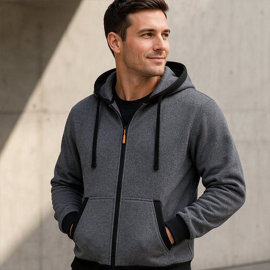 Warm Zip Hoodie Jacket