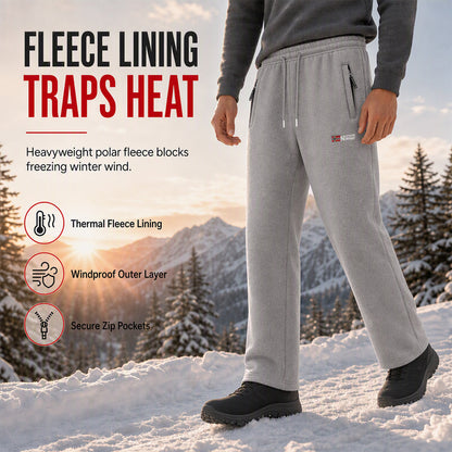 Unisex Thickened Warm Fleece Pants