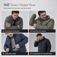 Men's Lightweight Padded Stand Collar Winter Coat