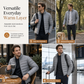 Men's Lightweight Padded Stand Collar Winter Coat