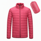 Men's Lightweight Padded Stand Collar Winter Coat