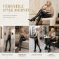 Women's High-Waisted PU Leather Leggings