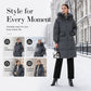Women's Mid-Long Thickened Padded Coat