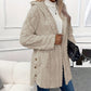 🎉 This Week's Special Sales - 60% OFF ✨ Women's Hooded Plush Fleece Button Jacket