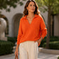 💕Hot Sale-50% Off🎁Women's V-Neck Lapel Collar Knit Sweater