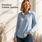 Women's Classic Long Sleeve Button Down Shirt