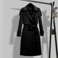 Women's Slim Fit Double Breasted Trench Coat