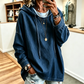 Women's Casual Denim Hoodie