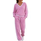 Hot Sale 50% OFF💖Women's V-Neck Pullover & Wide-Leg Pants Set