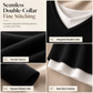 Women's Fake Two-Piece V-Neck Knit Top
