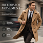 Men's Classic Double-Breasted Overcoat