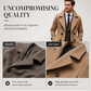 Men's Classic Double-Breasted Overcoat