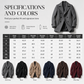 Men's Classic Double-Breasted Overcoat