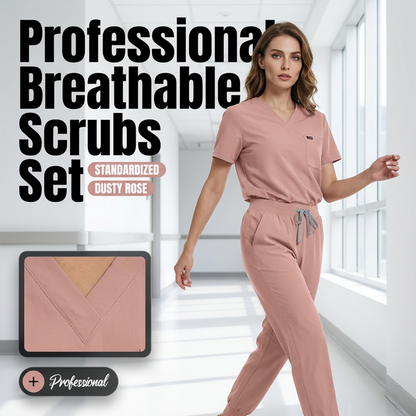 Women's Comfortable & Breathable Scrubs Set