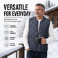 Men's Winter Thermal Diamond Quilted Vest