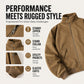 Men's Loose Plush-Lined Bomber Jacket