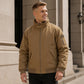 Men's Loose Plush-Lined Bomber Jacket