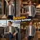 Men's Casual Button-Up Knit Cardigan