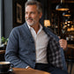 Men's Casual Button-Up Knit Cardigan