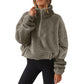 Women's Warm Cozy Half Zip Sweatshirt