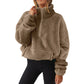 Women's Warm Cozy Half Zip Sweatshirt