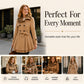 Women's Elegant Double Breasted Overcoat