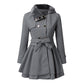 Women's Elegant Double Breasted Overcoat