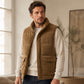 Men's Thickened Corduroy Padded Vest