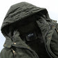Men’s Plush Lined Winter Jacket with Multi Pockets