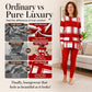 Women's Printed Long Sleeve Top & Leggings Set