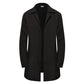 ✨Men's Minimalist Single-Breasted Mid-Length Coat – Clean Lines, Modern Fit, Everyday Elegance